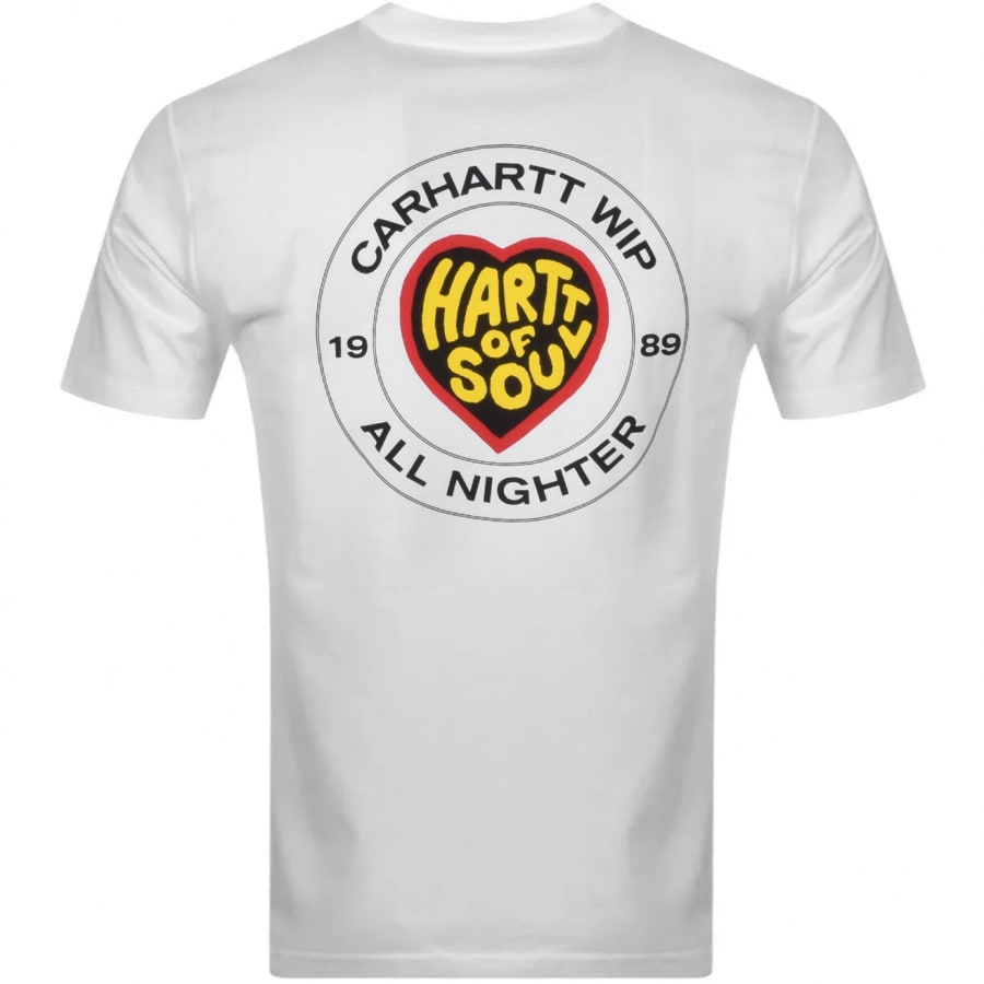 Alternative Image for ProductCarhartt Hartt Of Soul T Shirt White3